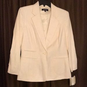 NWT Nine West linen blazer